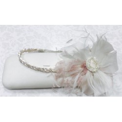 FLOR NOVIA/CINTA VINTAGE